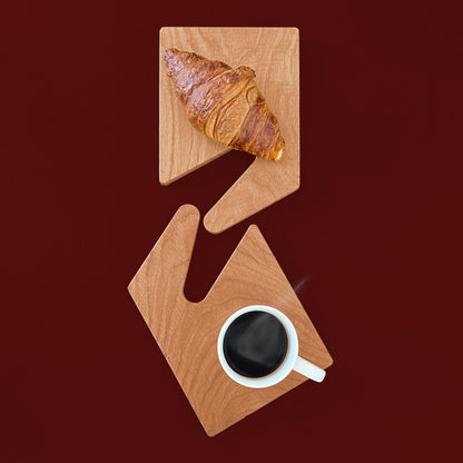 THE CONNECT MINI SERVING BOARDS - OAK & OAK