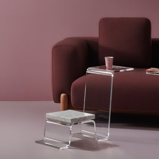 THE LINE PERSPEX COFFEE TABLE