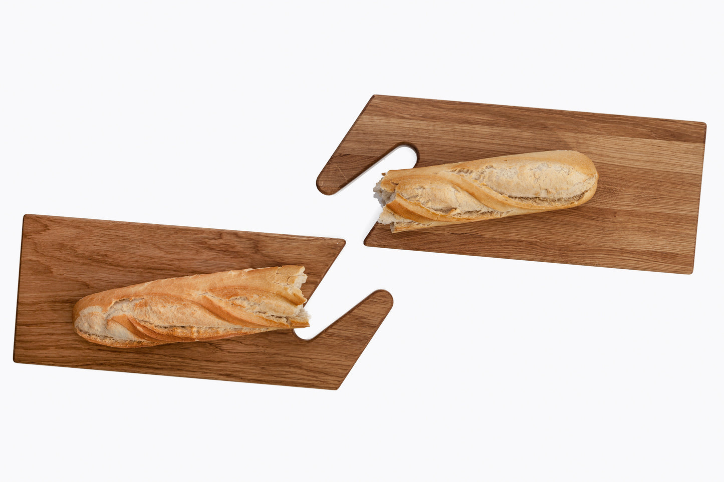 THE CONNECT SERVING BOARDS - OAK & OAK