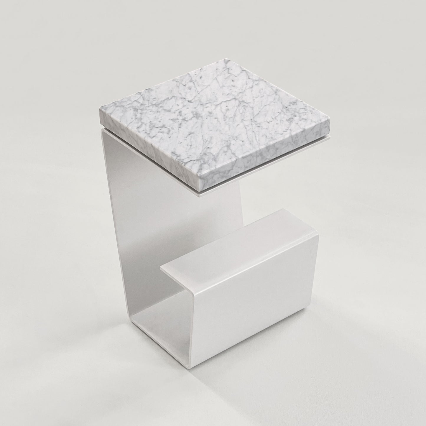 THE LINE MARBLE SIDE TABLE